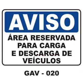 PLACAS DE AVISO