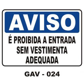 PLACAS DE AVISO