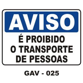 PLACAS DE AVISO