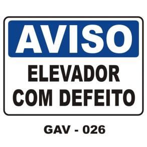 PLACAS DE AVISO