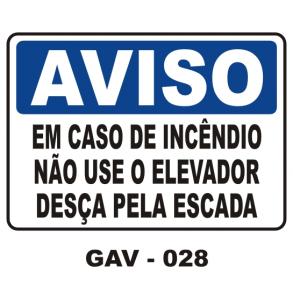 PLACAS DE AVISO
