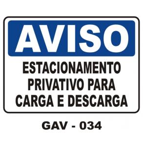 PLACAS DE AVISO