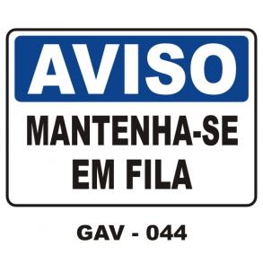 PLACAS DE AVISO