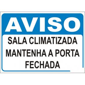 PLACAS DE AVISO