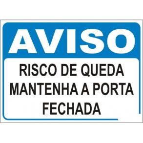 PLACAS DE AVISO