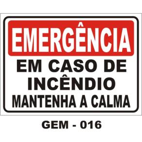 EMERG&Ecirc;NCIA