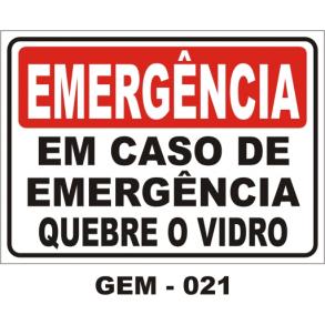 EMERG&Ecirc;NCIA