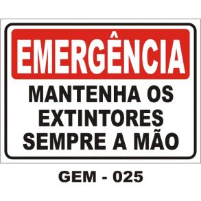 EMERG&Ecirc;NCIA