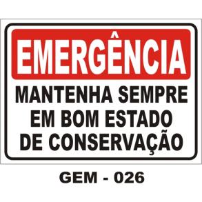 EMERG&Ecirc;NCIA