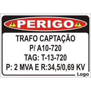 PLACAS P/ TRAFO