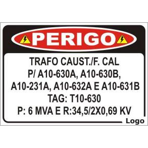 PLACAS P/ TRAFO