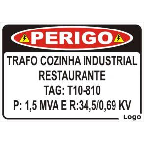 PLACAS P/ TRAFO