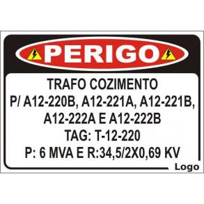 PLACAS P/ TRAFO